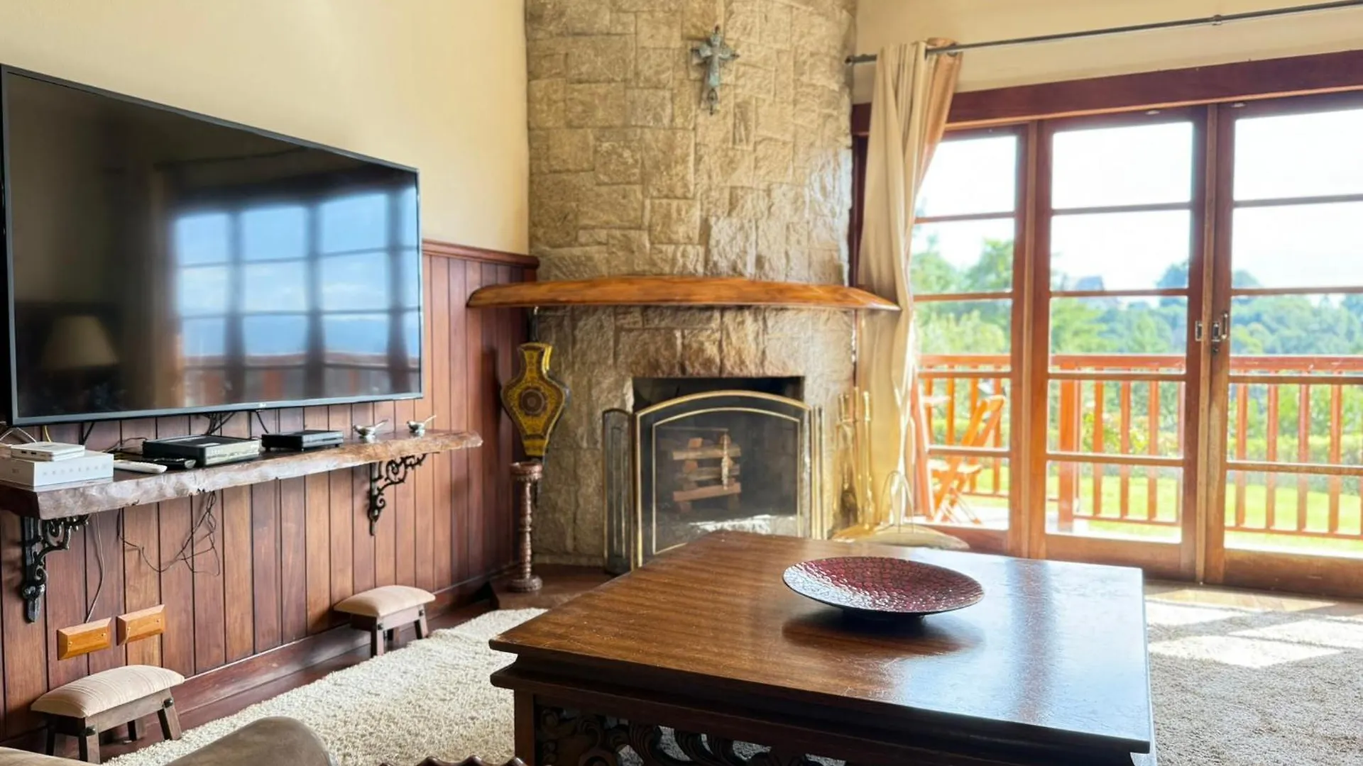 Apartamento Vintage Com Vista No Capivari Campos do Jordão Lägenhet
